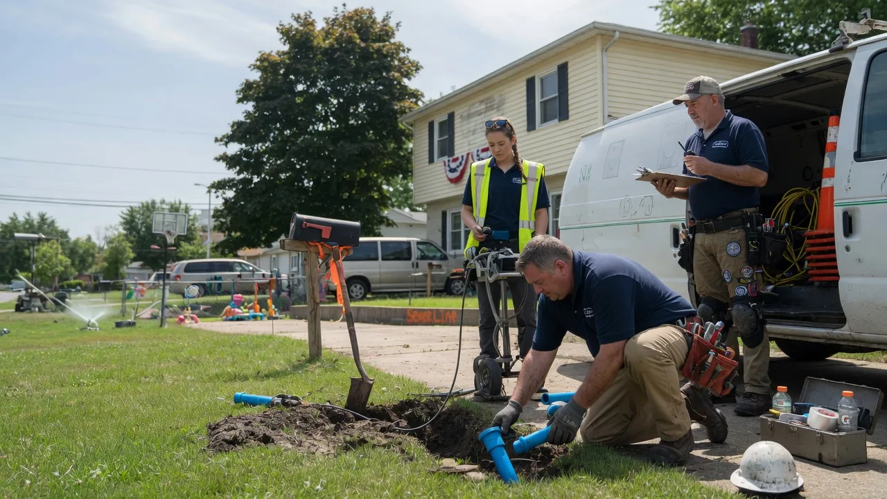 Slab Leak Repair in Farrell, PA near me